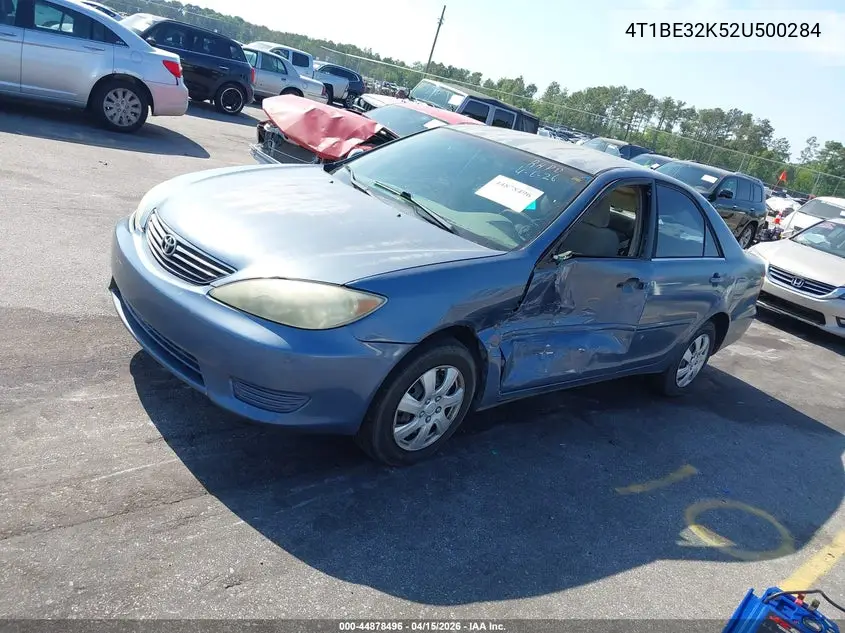4T1BE32K52U500284 2002 Toyota Camry Le