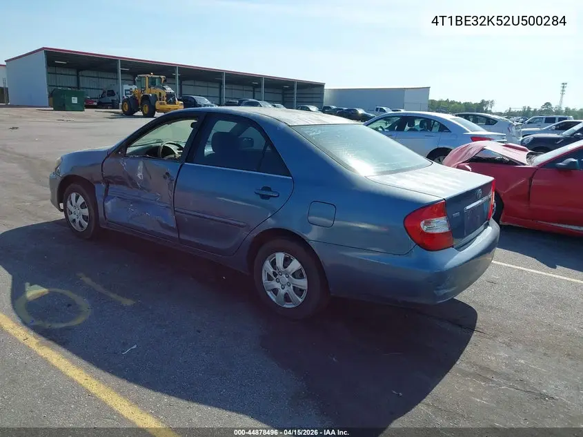 4T1BE32K52U500284 2002 Toyota Camry Le