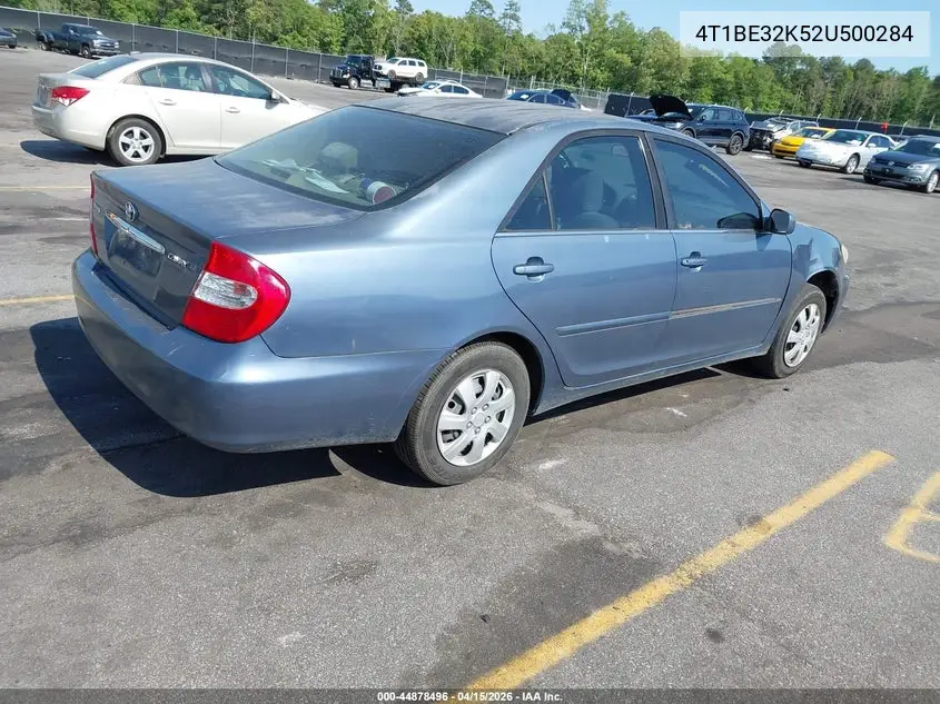 4T1BE32K52U500284 2002 Toyota Camry Le