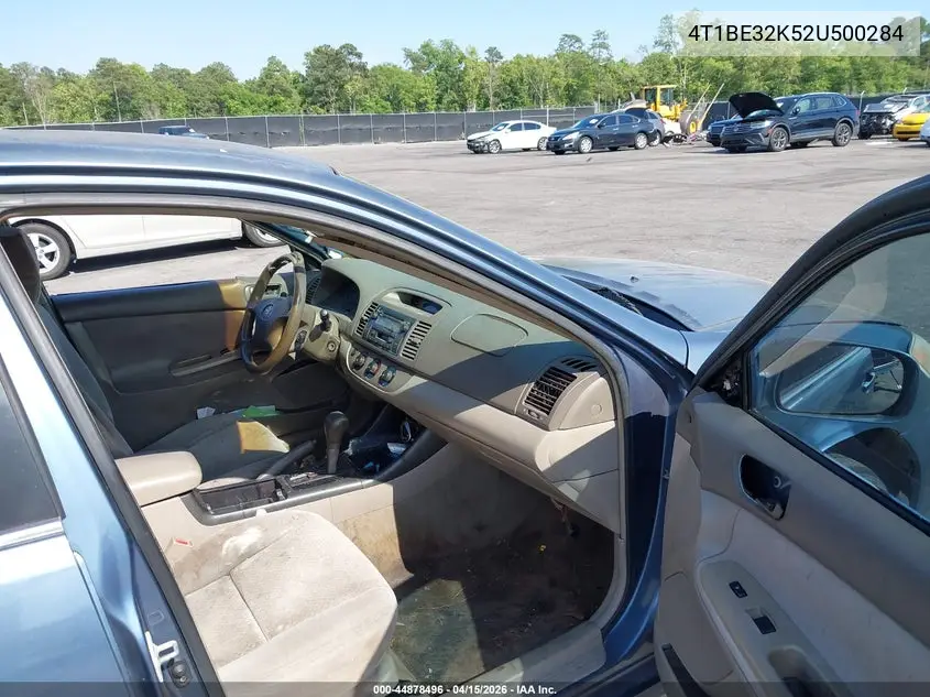 4T1BE32K52U500284 2002 Toyota Camry Le