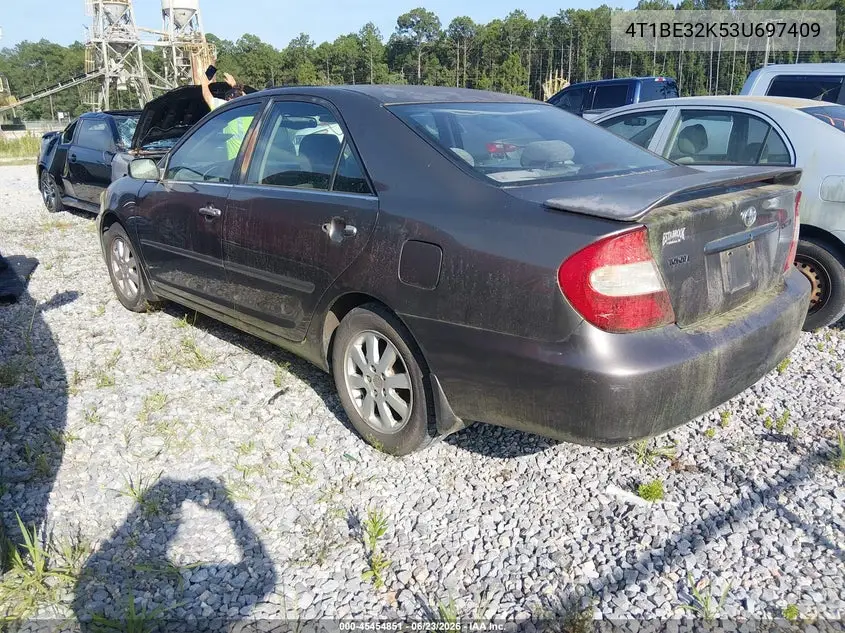 2003 Toyota Camry Se VIN: 4T1BE32K53U697409 Lot: 45454851