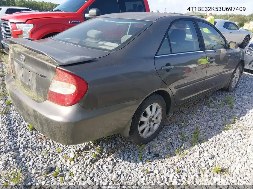 2003 Toyota Camry Se VIN: 4T1BE32K53U697409 Lot: 45454851