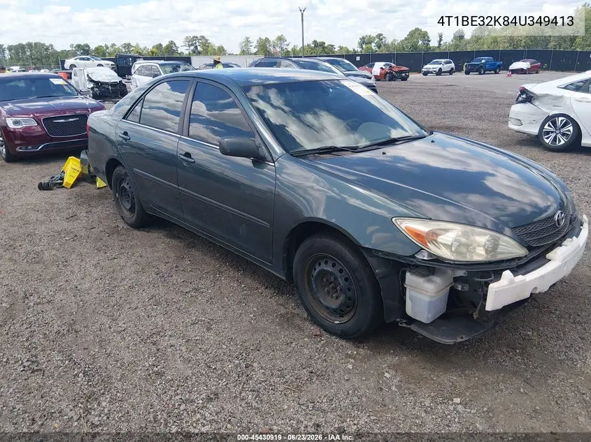 2004 Toyota Camry Le VIN: 4T1BE32K84U349413 Lot: 45430919