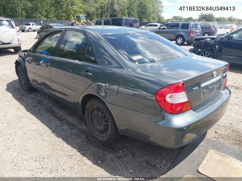 2004 Toyota Camry Le VIN: 4T1BE32K84U349413 Lot: 45430919