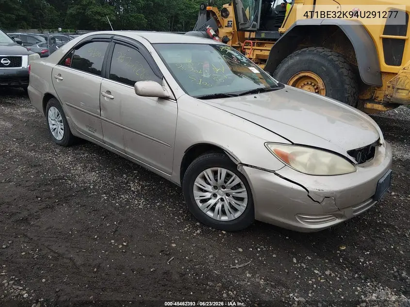 2004 Toyota Camry Le VIN: 4T1BE32K94U291277 Lot: 45462393