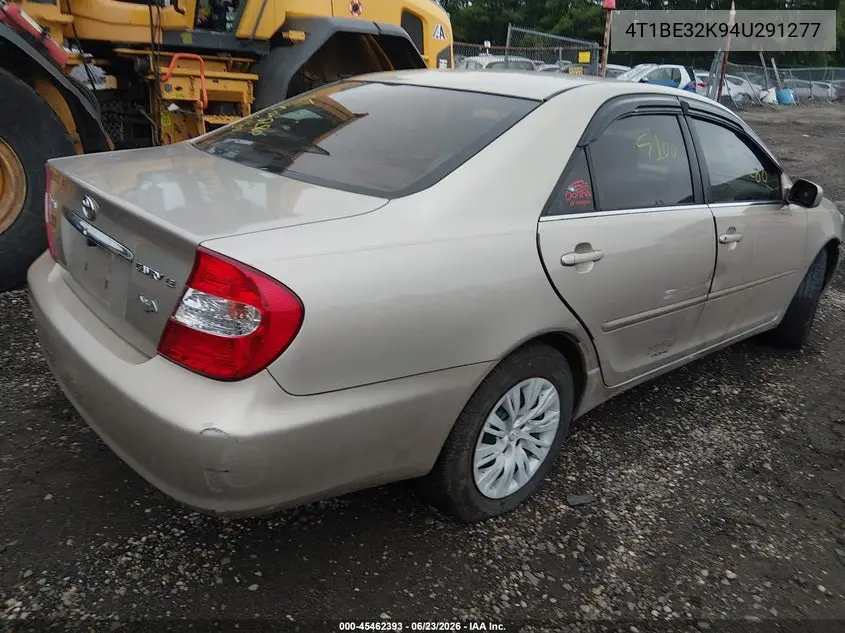 2004 Toyota Camry Le VIN: 4T1BE32K94U291277 Lot: 45462393