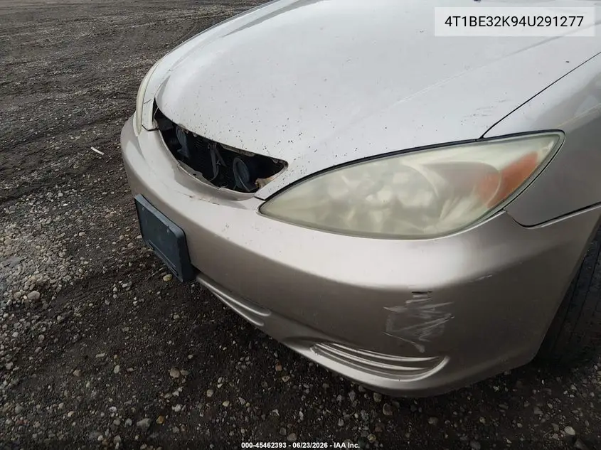 2004 Toyota Camry Le VIN: 4T1BE32K94U291277 Lot: 45462393