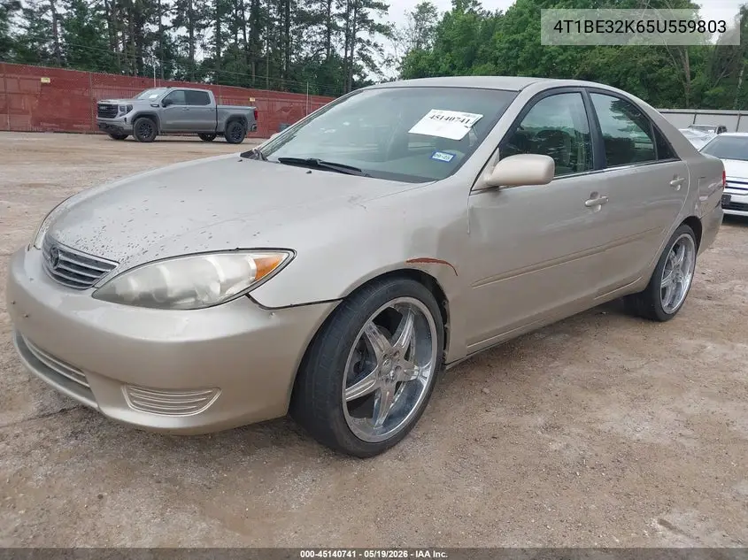 4T1BE32K65U559803 2005 Toyota Camry Le