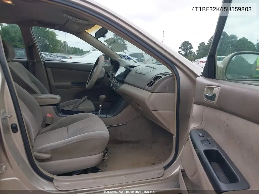4T1BE32K65U559803 2005 Toyota Camry Le