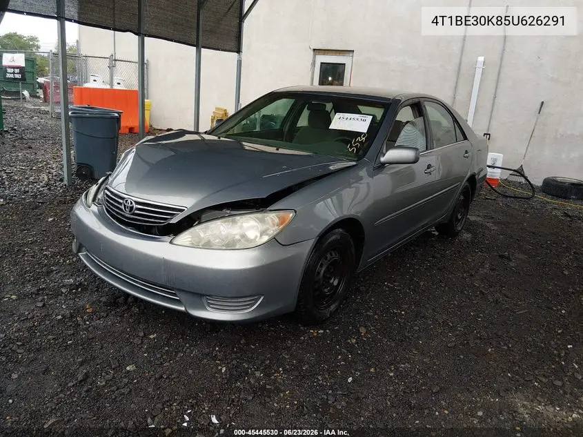 2005 Toyota Camry Le VIN: 4T1BE30K85U626291 Lot: 45445530