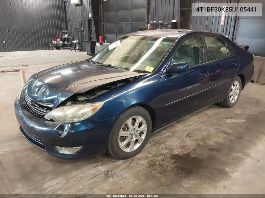 2005 Toyota Camry Xle V6 VIN: 4T1BF30K85U105441 Lot: 45446644