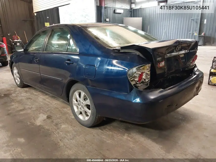 2005 Toyota Camry Xle V6 VIN: 4T1BF30K85U105441 Lot: 45446644