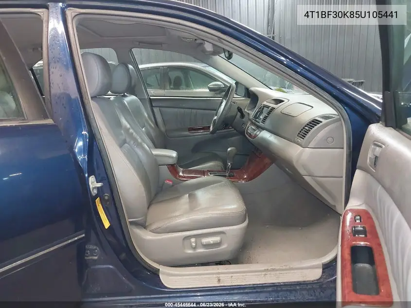 2005 Toyota Camry Xle V6 VIN: 4T1BF30K85U105441 Lot: 45446644