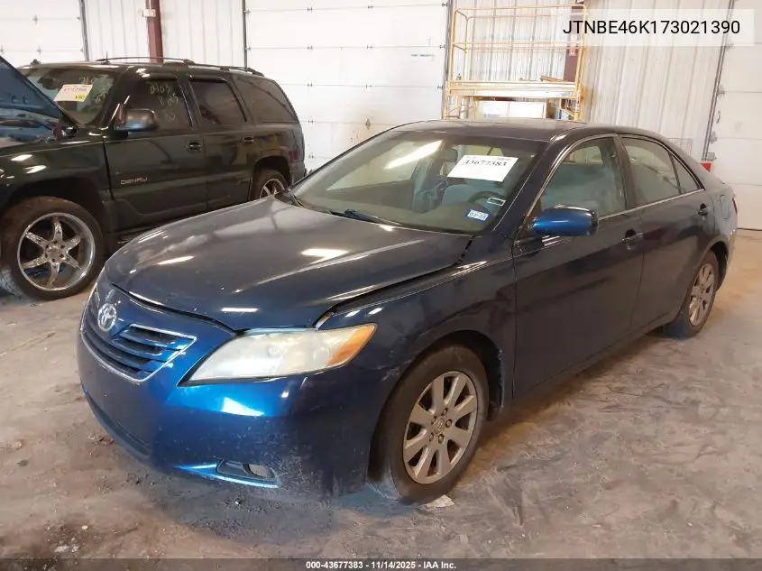 JTNBE46K173021390 2007 Toyota Camry Xle