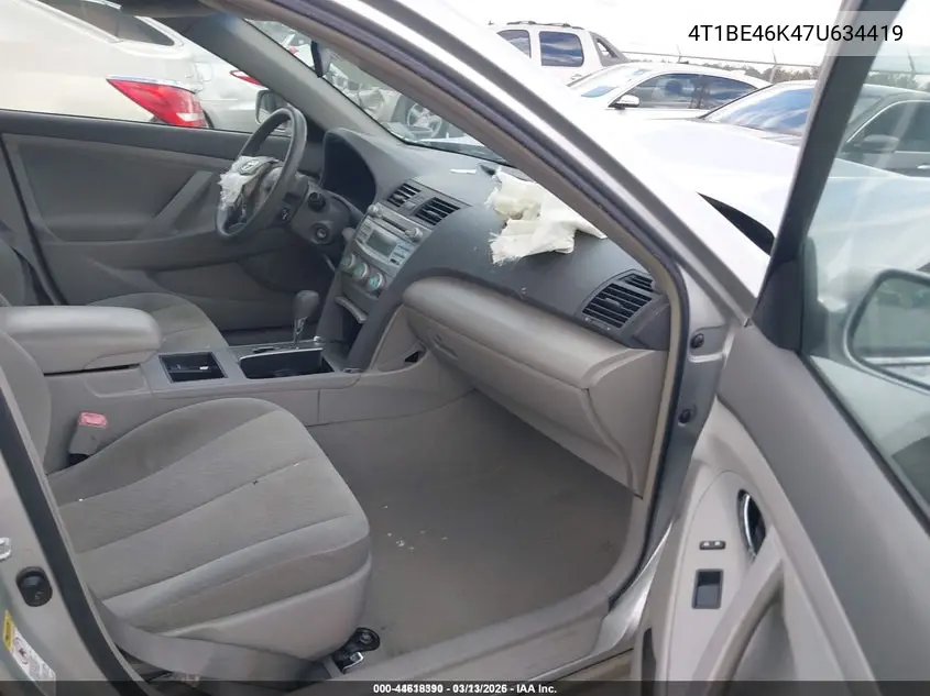 4T1BE46K47U634419 2007 Toyota Camry Le