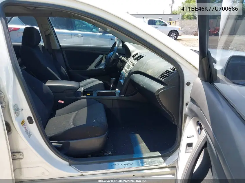 2007 Toyota Camry Se VIN: 4T1BE46K77U700686 Lot: 45471637