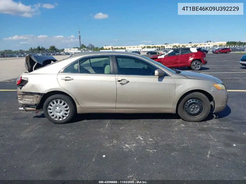 4T1BE46K09U392229 2009 Toyota Camry Le