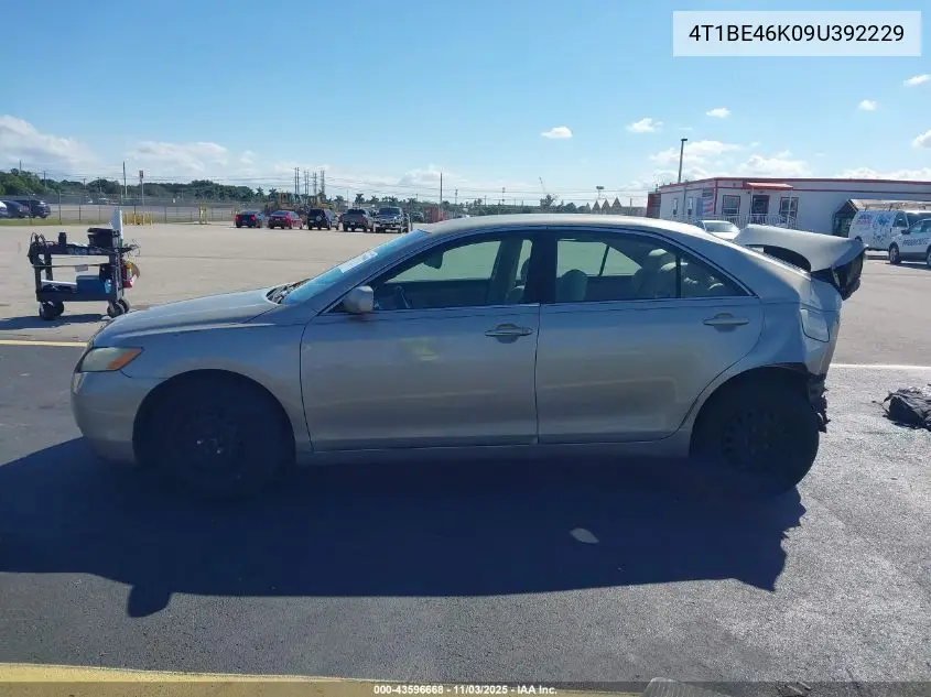 4T1BE46K09U392229 2009 Toyota Camry Le