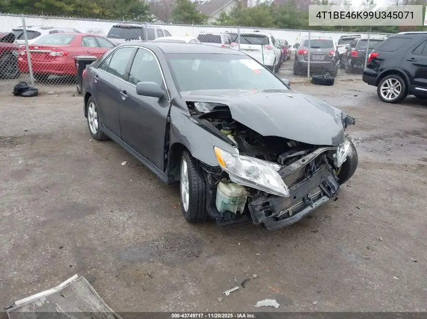 4T1BE46K99U345071 2009 Toyota Camry Se