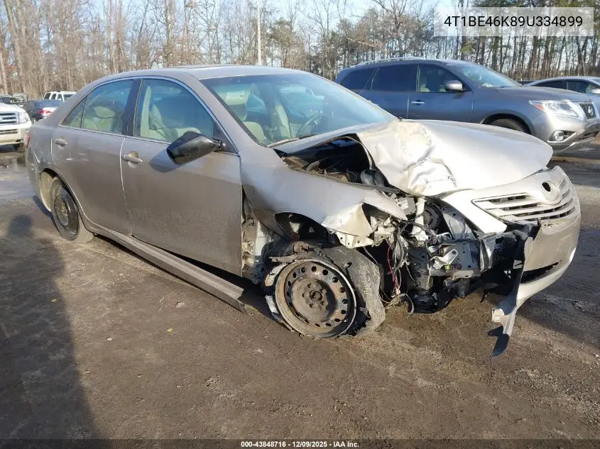 4T1BE46K89U334899 2009 Toyota Camry Le