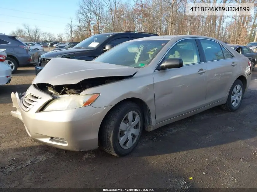 4T1BE46K89U334899 2009 Toyota Camry Le