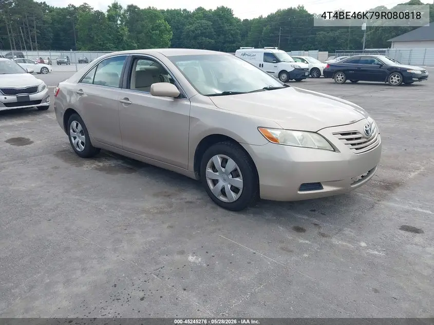 4T4BE46K79R080818 2009 Toyota Camry Le