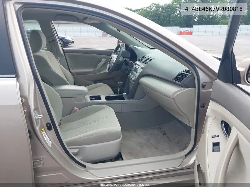 4T4BE46K79R080818 2009 Toyota Camry Le