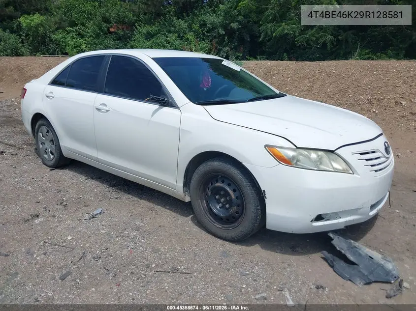 2009 Toyota Camry Le VIN: 4T4BE46K29R128581 Lot: 45358674