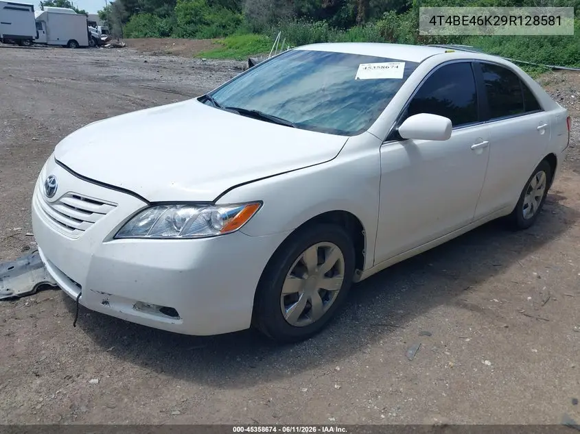 2009 Toyota Camry Le VIN: 4T4BE46K29R128581 Lot: 45358674