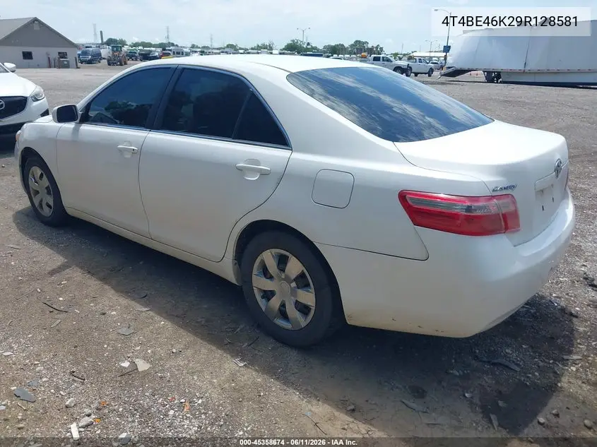2009 Toyota Camry Le VIN: 4T4BE46K29R128581 Lot: 45358674