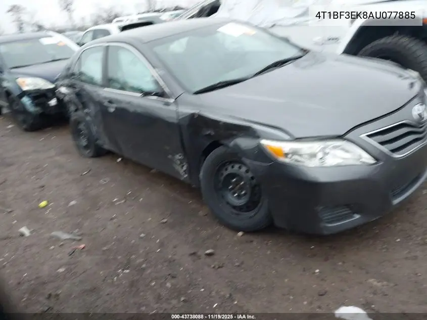 4T1BF3EK8AU077885 2010 Toyota Camry Le