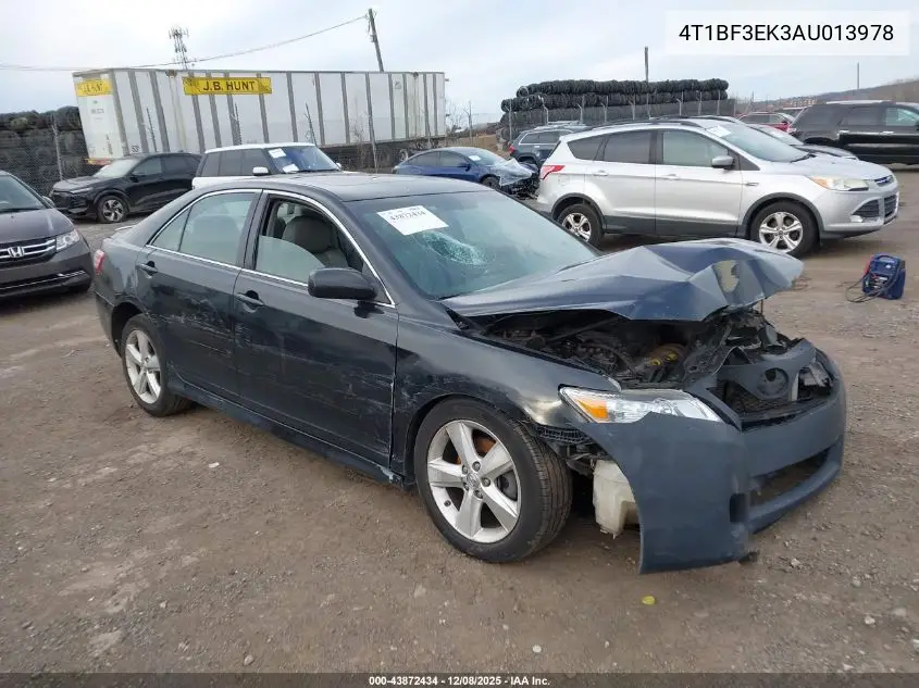 4T1BF3EK3AU013978 2010 Toyota Camry Se