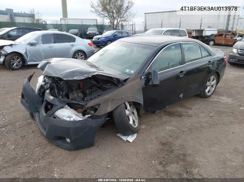 4T1BF3EK3AU013978 2010 Toyota Camry Se