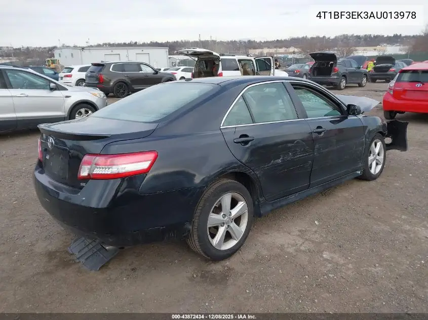 4T1BF3EK3AU013978 2010 Toyota Camry Se