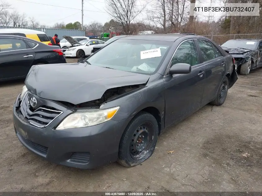 4T1BF3EK3BU732407 2011 Toyota Camry Le