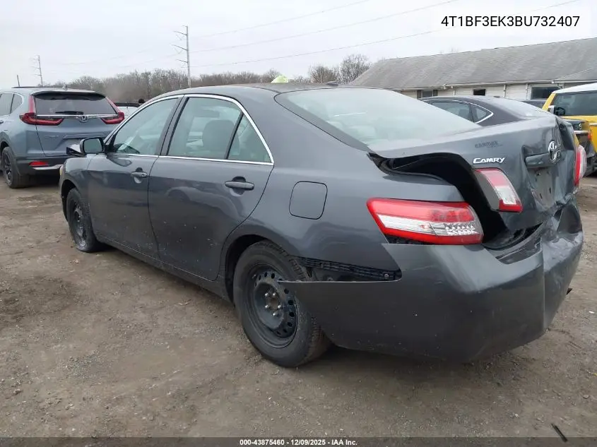 4T1BF3EK3BU732407 2011 Toyota Camry Le