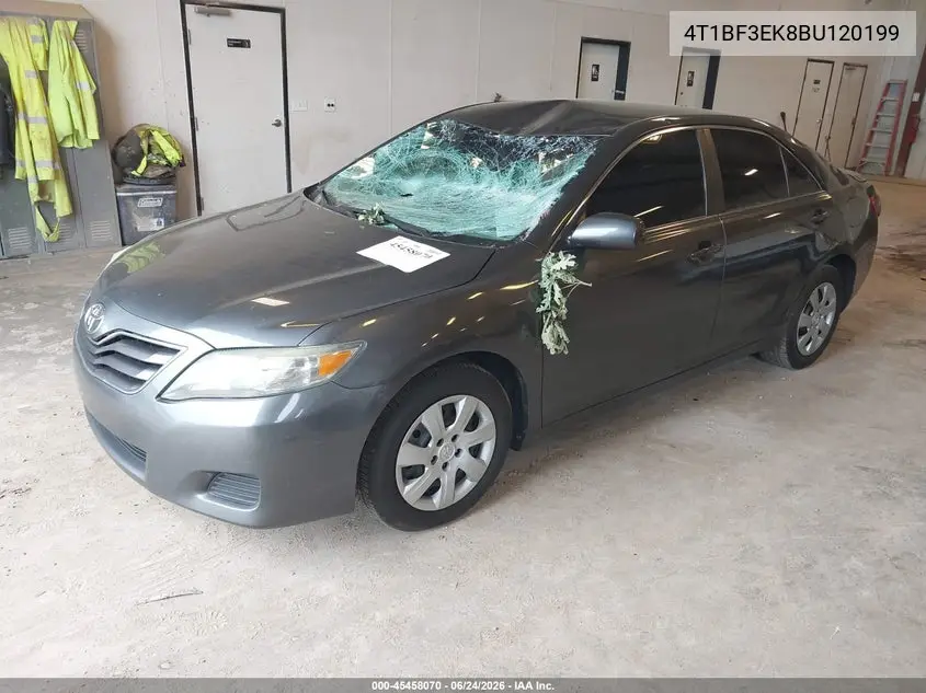 4T1BF3EK8BU120199 2011 Toyota Camry Le
