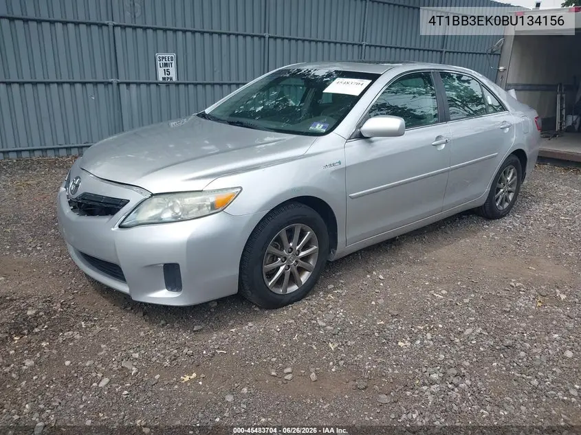 2011 Toyota Camry Hybrid VIN: 4T1BB3EK0BU134156 Lot: 45483704