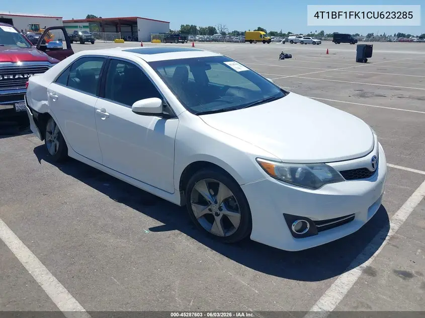 4T1BF1FK1CU623285 2012 Toyota Camry Se Limited Edition