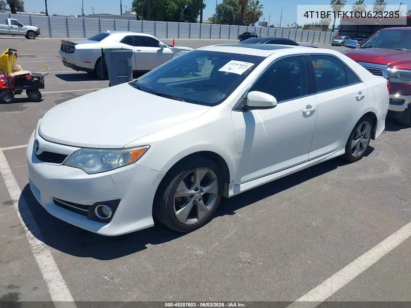 4T1BF1FK1CU623285 2012 Toyota Camry Se Limited Edition