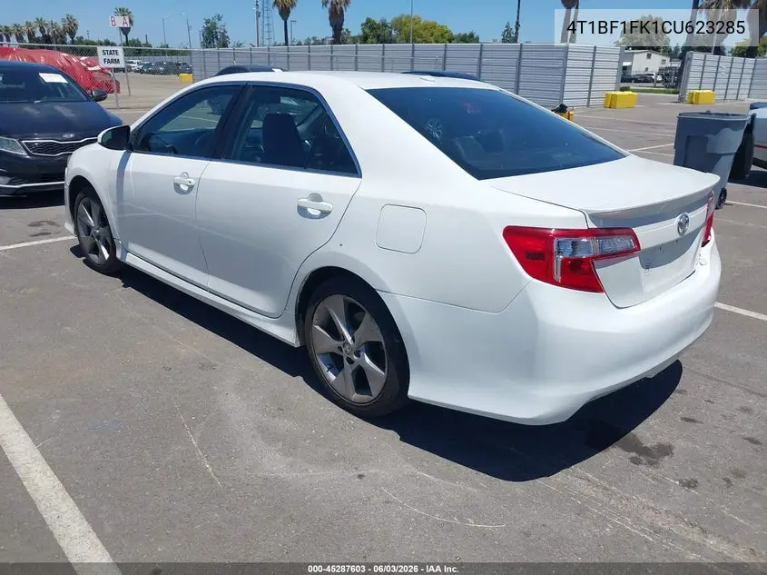 4T1BF1FK1CU623285 2012 Toyota Camry Se Limited Edition
