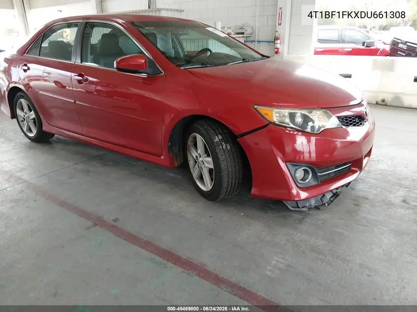 2013 Toyota Camry Se VIN: 4T1BF1FKXDU661308 Lot: 45469800
