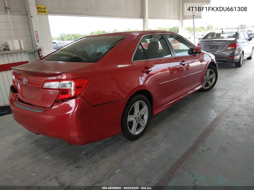 2013 Toyota Camry Se VIN: 4T1BF1FKXDU661308 Lot: 45469800