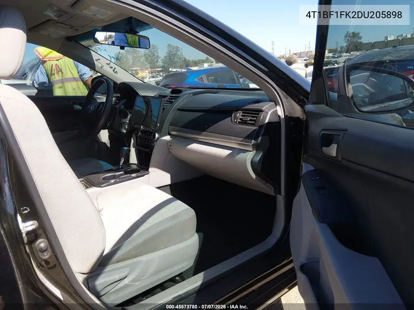 2013 Toyota Camry Le VIN: 4T1BF1FK2DU205898 Lot: 45573780