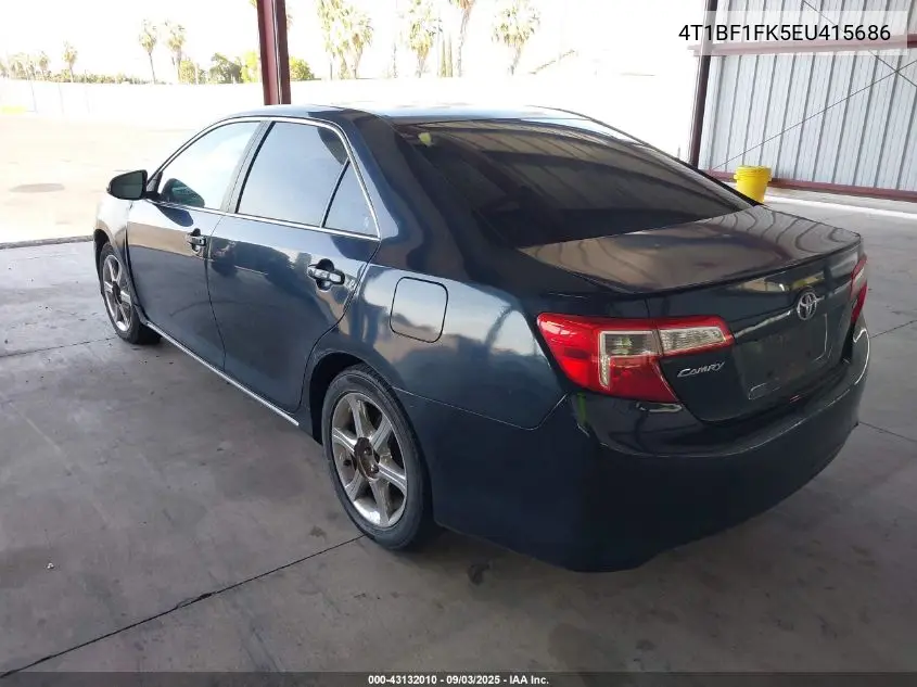 4T1BF1FK5EU415686 2014 Toyota Camry Le