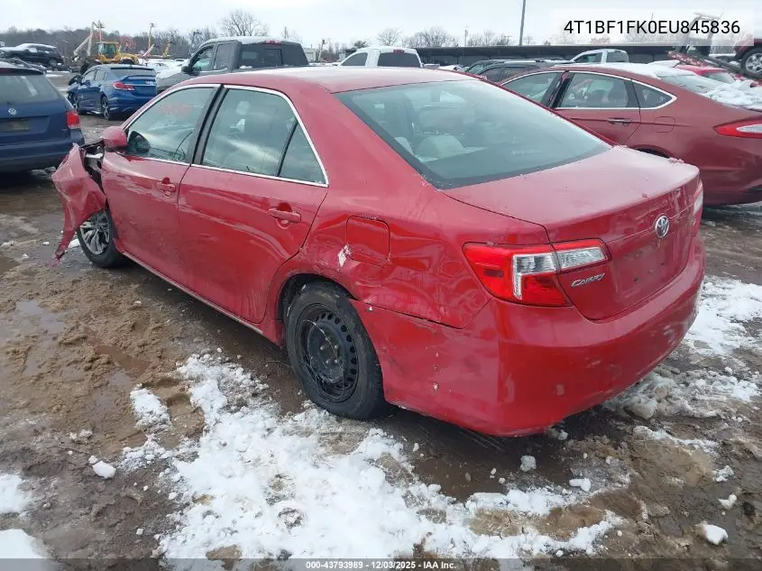 4T1BF1FK0EU845836 2014 Toyota Camry Le