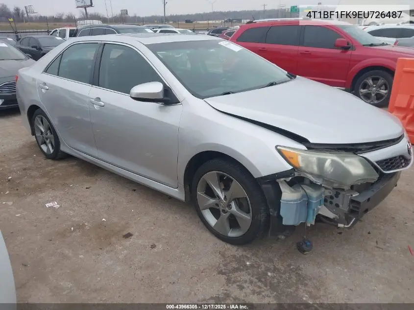 4T1BF1FK9EU726487 2014 Toyota Camry Se Sport