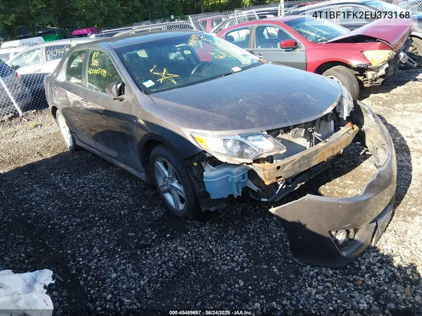 2014 Toyota Camry Se VIN: 4T1BF1FK2EU373168 Lot: 45469697