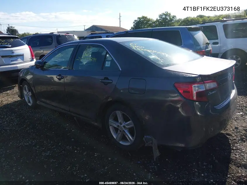 2014 Toyota Camry Se VIN: 4T1BF1FK2EU373168 Lot: 45469697