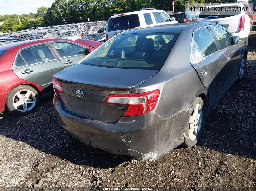 2014 Toyota Camry Se VIN: 4T1BF1FK2EU373168 Lot: 45469697